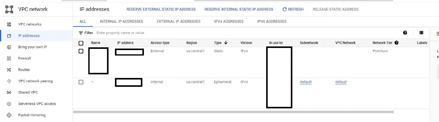 VPC Google Cloud