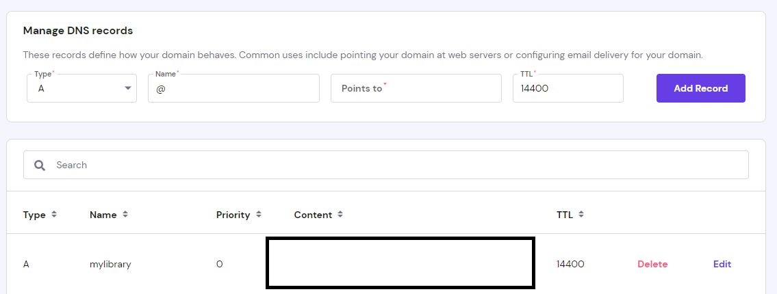 Add a subdomain in hostinger